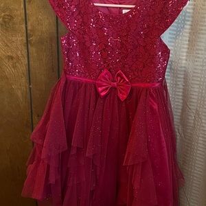 Jona Michelle Radiant Red Sequin Dress